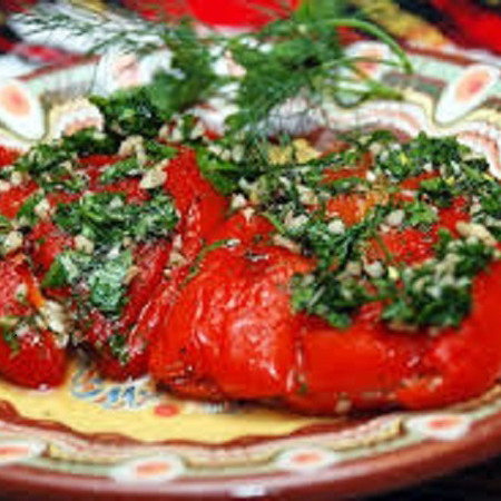 Перець фарширований зеленю