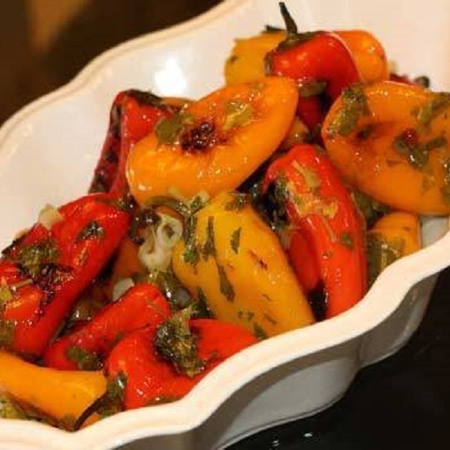 Перець обсмажений маринований