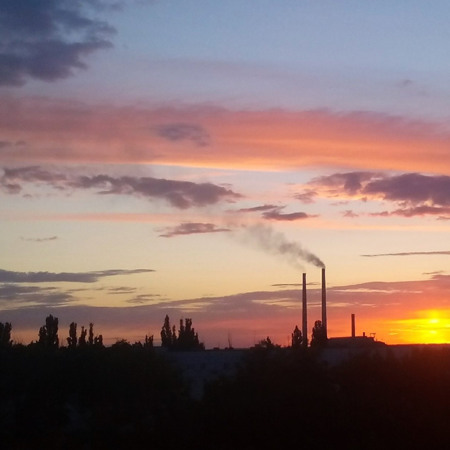 Вечір після літнього дощу