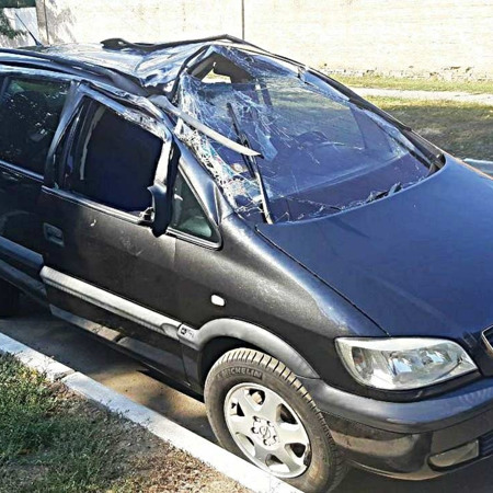 ДТП с перевернутым автомобилем