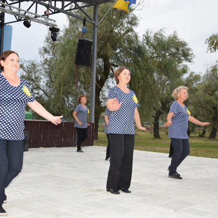Запальний виступ жіночої  групи "Здоров'я"