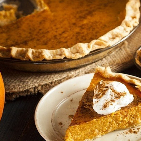 Гарбузовий пиріг із ваніллю