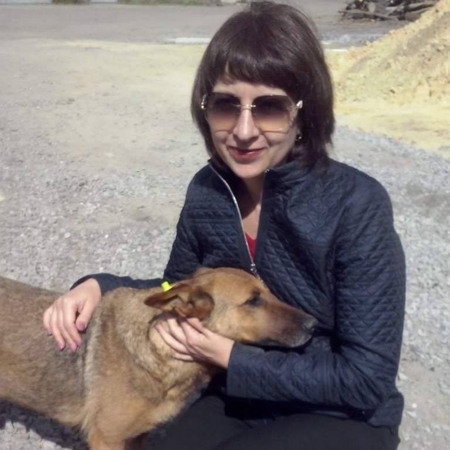 Наталя Даценко, представниця Курахівського товариства захисту тварин