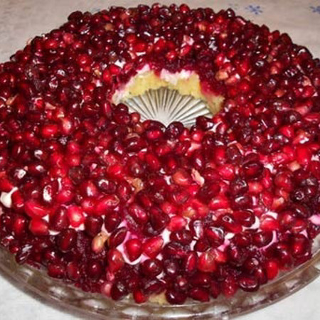 Гранатовый браслет от троичанки Елены Бурдюжа