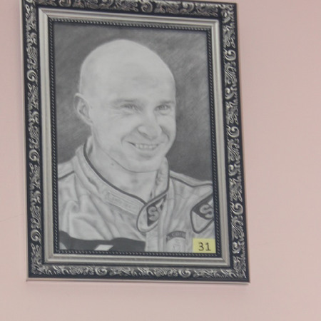 Портрет, якого намалювала стипендіатка премії імені Вадима Нестерчука