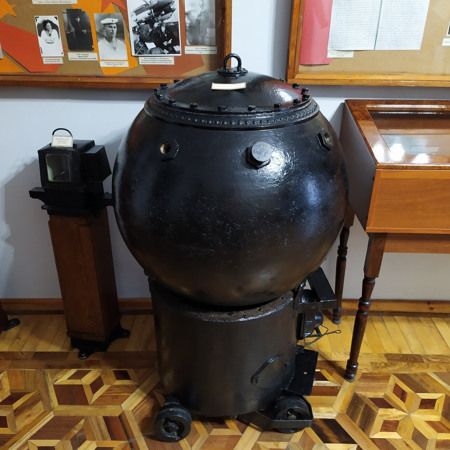 Мина речная, 40-е годы 20 века. 