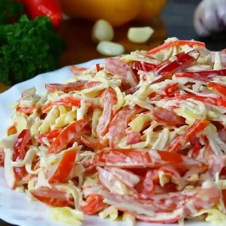 Салат «Червоне море»