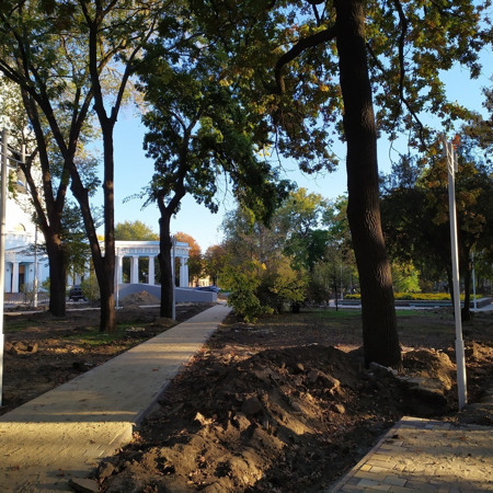 Реконструкция Городского сада стартовала