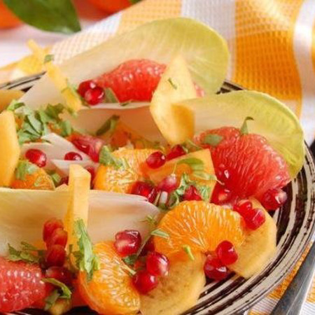 Зимовий фруктовий салат