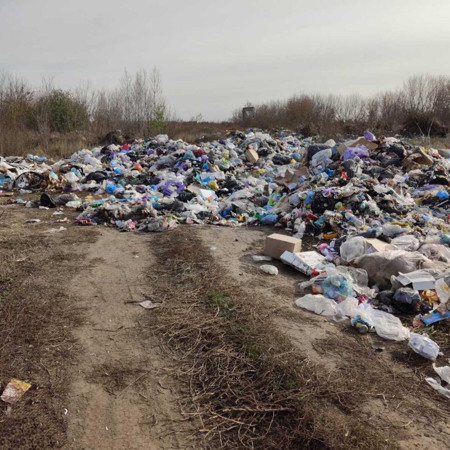 Несанкціоноване сміттєзвалище від комунальників