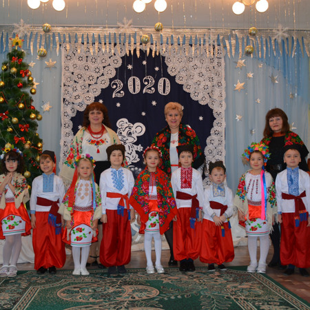 Вихованці ДНЗ "Ялинка"