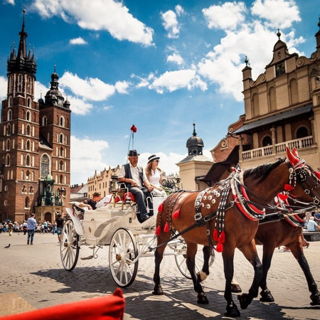 Одеса-Краків, Польща 