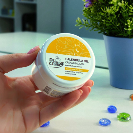 Крем-бальзам для проблемной кожи с маслом календулы Dr.Tuna 