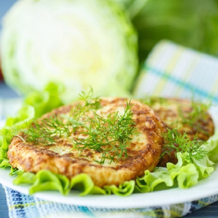 Оладки з капусти