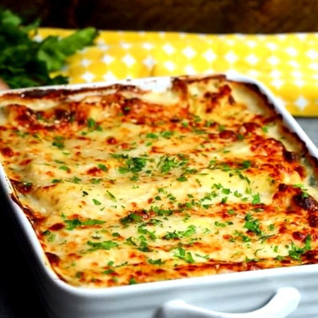 Лазанья з молодої капусти