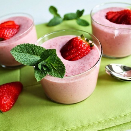 Полуничний мус