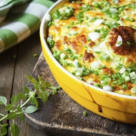 Запіканка з кабачків і курки