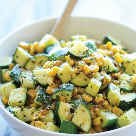 Мексиканський салат з цукіні 