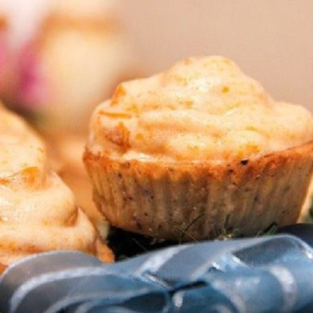 Абрикосове суфле в корзинках