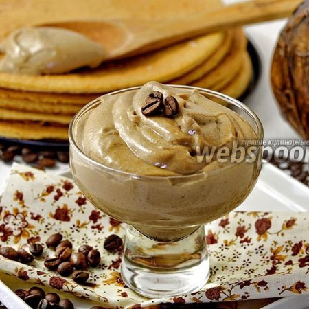 Заварний крем з кавою