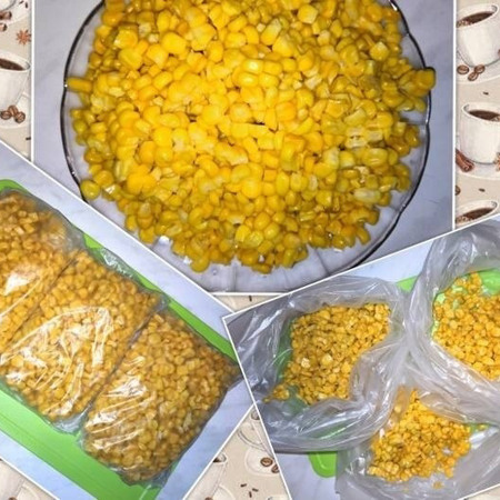 Кукурудза заморожена в зернах