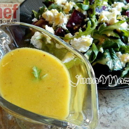 Гірчично-медова заправка