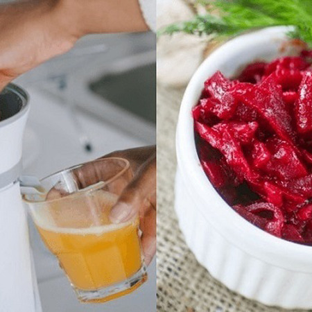 Буряковий салат з апельсиновою заправкою