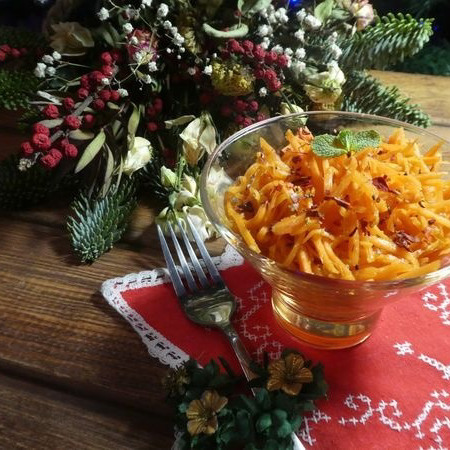 Морква по-корейськи