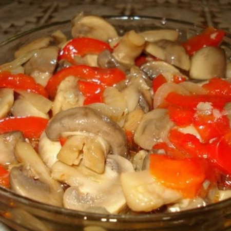 Печериці по-корейськи