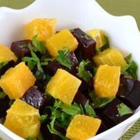 Салат із буряка й апельсина