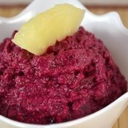 Салат із буряка з ананасом і волоськими горіхами