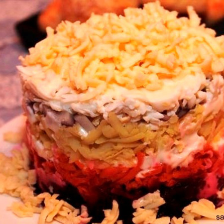 Салат з буряка "Наречена"