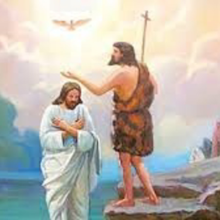 Там на річці на Йордані, там Господь Христос хрестився