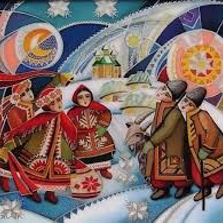 Ой на річці та й на Йордані Божа Мати ризи прала