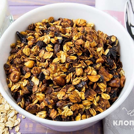 Рецепт граноли від Євгена Клопотенка