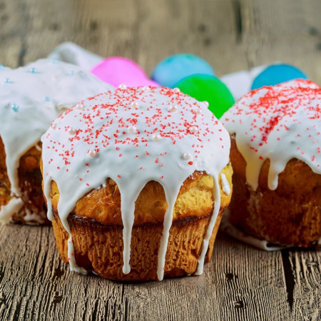 Паска з халвою