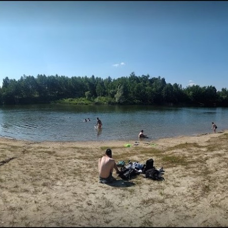 Озеро в селі Модричі Трускавецької громади