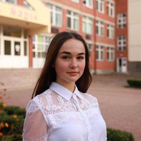 Катерина Дудко, золота медаль, учениця ліцею № 11