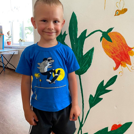 Міша Сіренко,  4 роки і 10 міс., с. Самарське