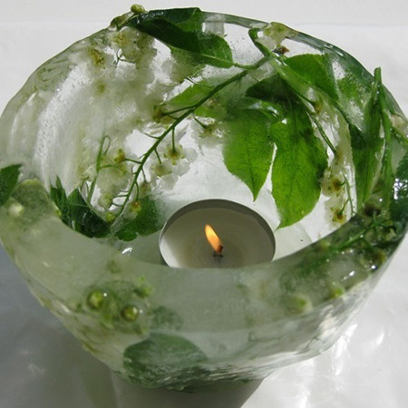 Посуд із льоду