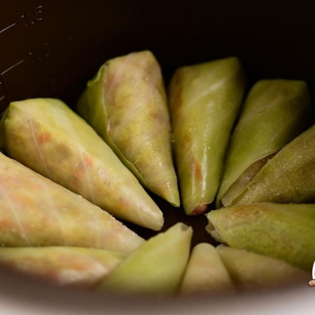 Голубці з грибами, телятиною, свининою