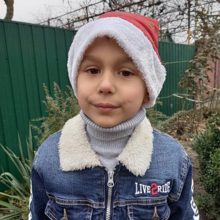 Андрій Приходченко,  7 років, с. Самарське