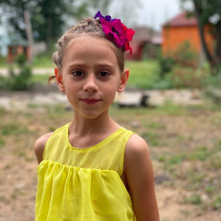 Аріна Головата, 6 років, смт Петропалівка