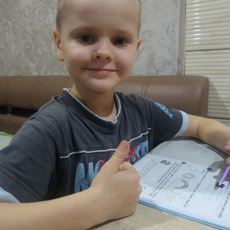 Міша Опашнянський, 6 років, смт Петропавлівка