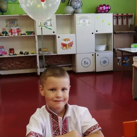 Ярослав Беззабарний,  6 рокiв, смт Петропавлiвка