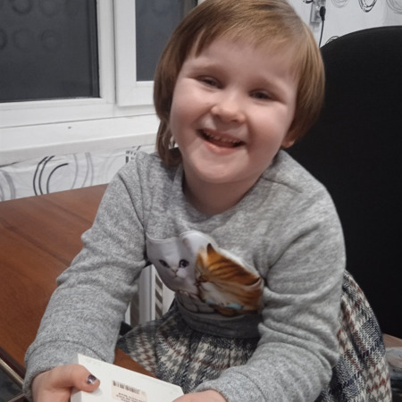 Поліна Тільна, 4 роки,  с. Богдано-Вербки