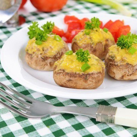 Фаршировані печериці