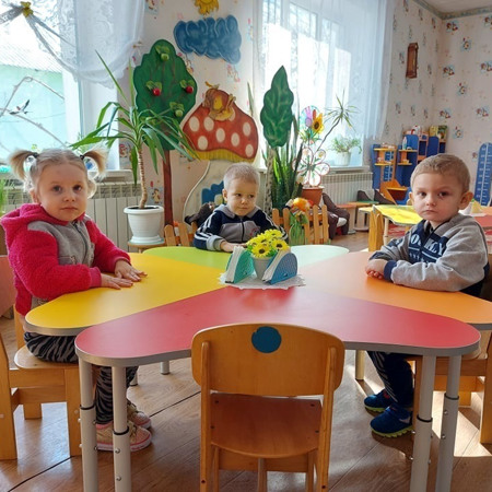 Жабки та ведмедики  у Самарському в дитсадку