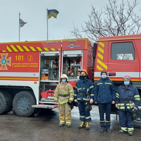 Новий пожежний автомобіль