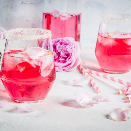 Лимонад з чайної троянди